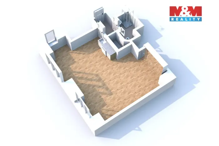 Prodej bytu 1+kk, Praha - Staré Město, Dlouhá, 46 m2