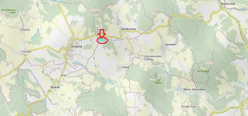 Prodej lesa, Líšná, 10490 m2