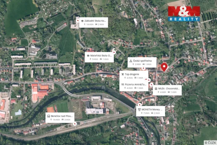 Prodej bytu 1+1, Benešov nad Ploučnicí, Palackého, 40 m2