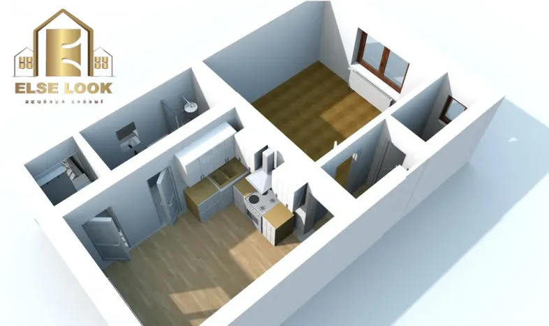 Pronájem bytu 2+kk, Černíkovice, 40 m2