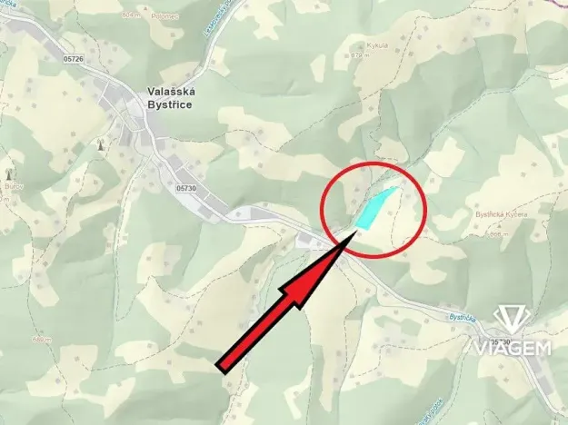 Prodej podílu pole, Valašská Bystřice, 2048 m2
