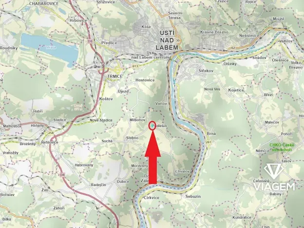 Prodej podílu zahrady, Stebno, 6783 m2