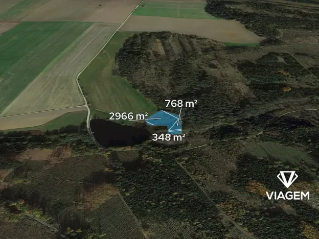 Prodej lesa, Jemnice, 4700 m2