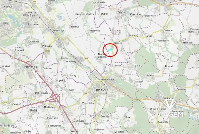 Prodej podílu pole, Křenice, 22574 m2