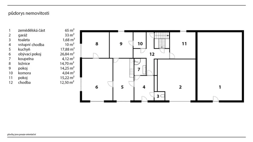 Prodej chalupy, Prosečné, 218 m2