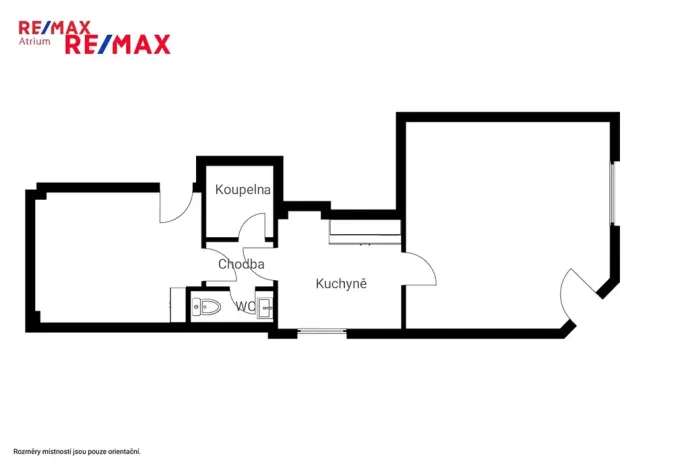 Pronájem obchodního prostoru, Praha - Dolní Počernice, Českobrodská, 66 m2