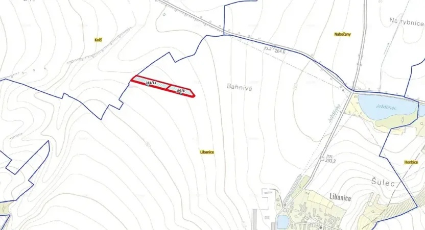 Prodej podílu pole, Honbice, 3650 m2
