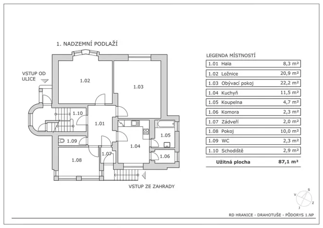 Prodej rodinného domu, Hranice, K Nádraží, 253 m2