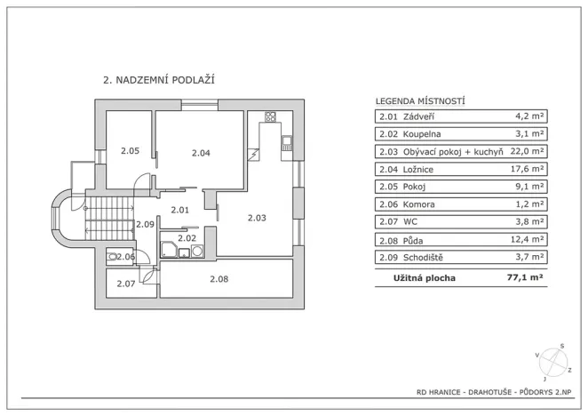 Prodej rodinného domu, Hranice, K Nádraží, 253 m2