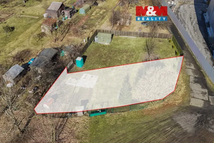 Prodej zahrady, Krásná, 288 m2