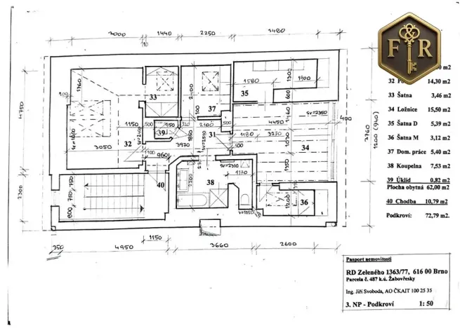 Prodej rodinného domu, Brno, Zeleného, 205 m2