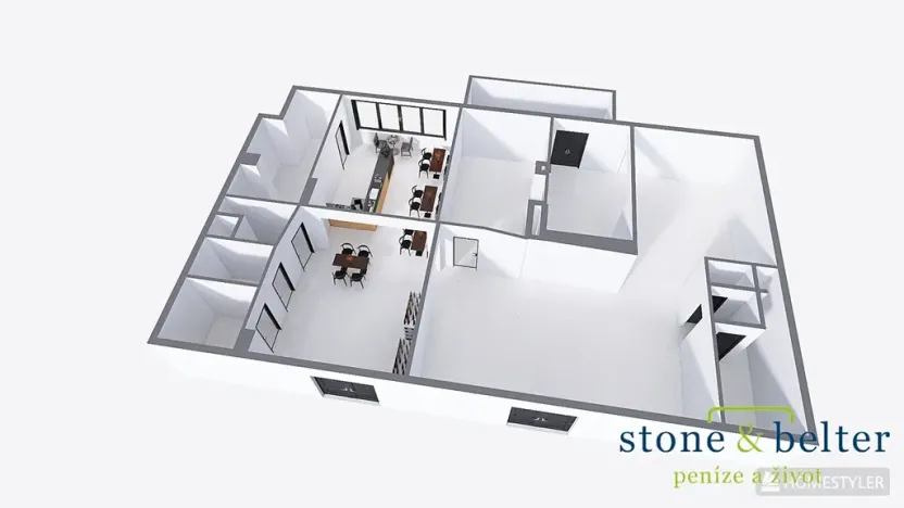 Prodej obchodního prostoru, Praha - Troja, Lodžská, 254 m2