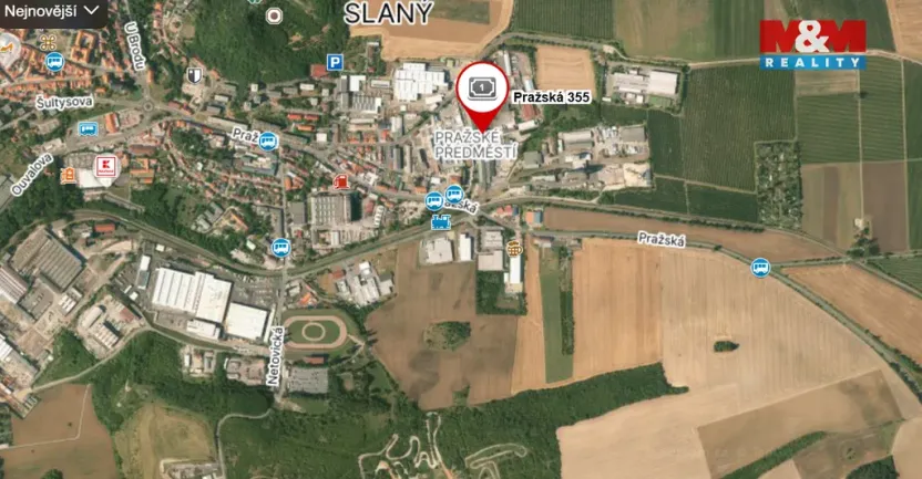 Pronájem výrobních prostor, Slaný, Pražská, 87 m2