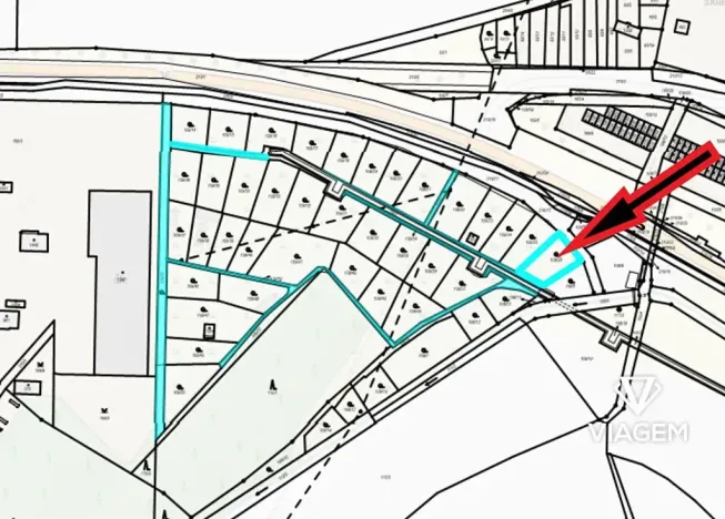 Prodej zahrady, Pardubice, 395 m2