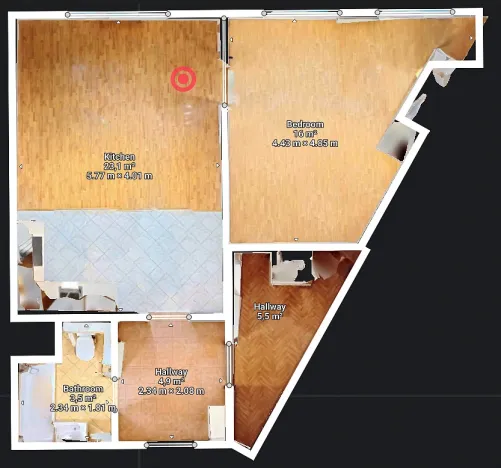 Pronájem bytu 2+kk, Mladá Boleslav - Mladá Boleslav II, 17. listopadu, 55 m2