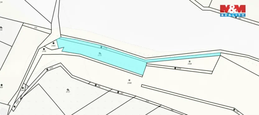 Prodej zahrady, Vysoká - Bosyně, 2180 m2