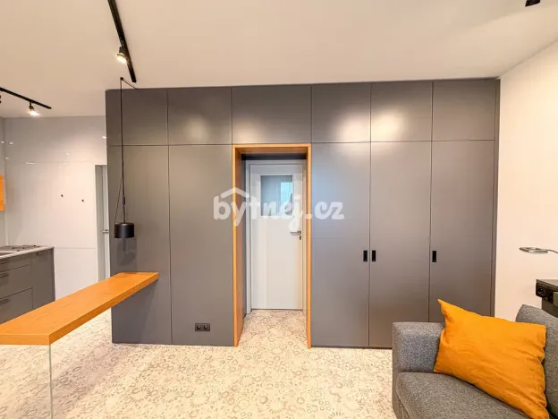 Pronájem bytu 1+kk, Brno - Trnitá, Křenová, 2641 m2