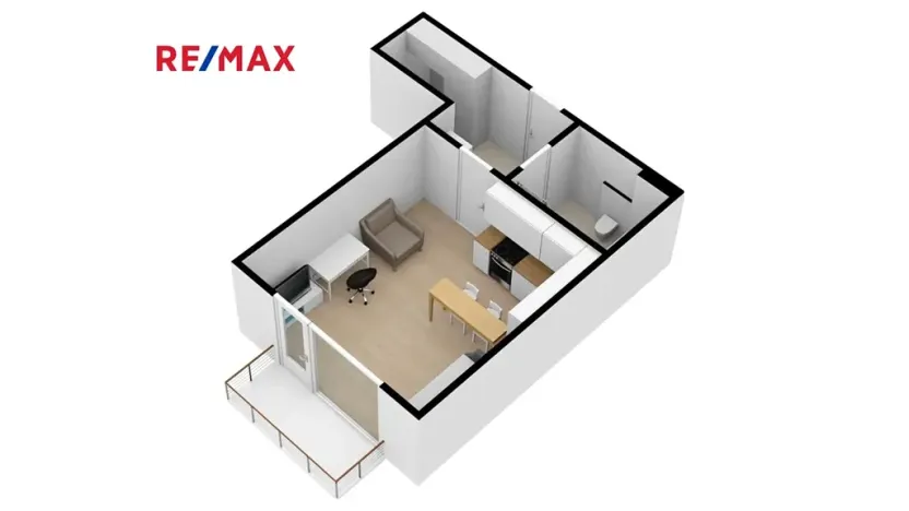 Prodej bytu 1+kk, Plzeň, V Zahrádkách, 39 m2