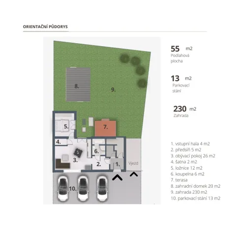 Prodej bytu 2+kk, Modřice, Bobravská, 55 m2