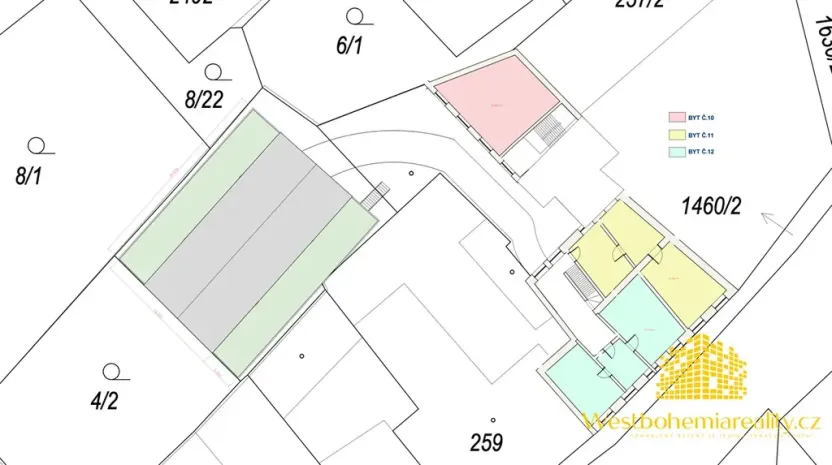 Prodej činžovního domu, Přeštice, Hlávkova, 440 m2