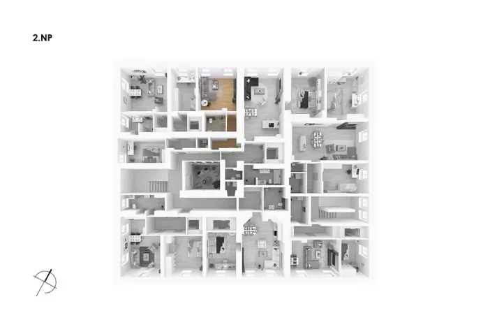 Prodej bytu 1+kk, Postupice, Blanická, 32 m2