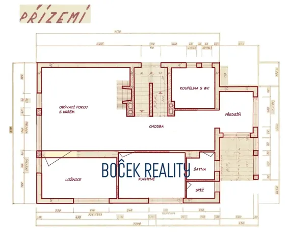 Prodej rodinného domu, Zbiroh, Muchova, 161 m2