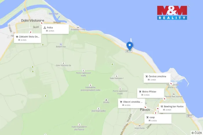 Prodej pozemku, Dolní Věstonice, 600 m2