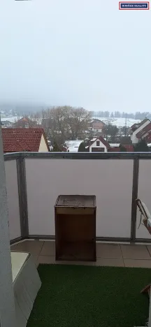 Pronájem bytu 1+1, Křižanov, 31 m2