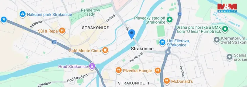 Pronájem garáže, Strakonice, 18 m2