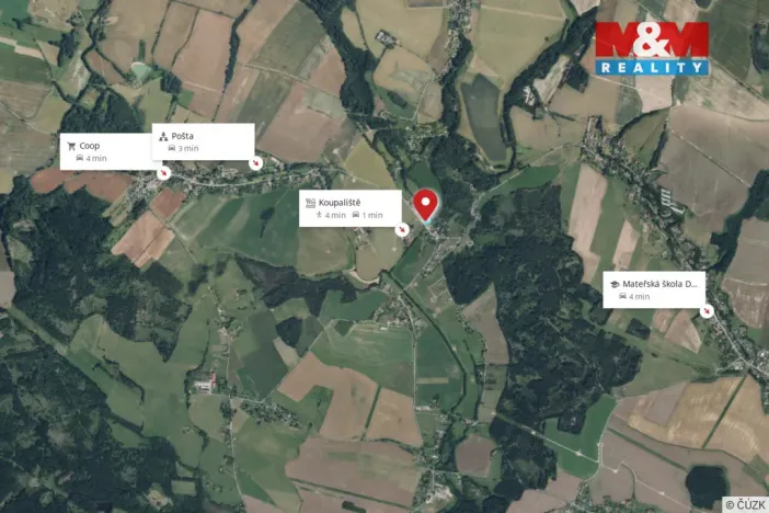 Prodej pozemku pro bydlení, Lanžov, 3666 m2