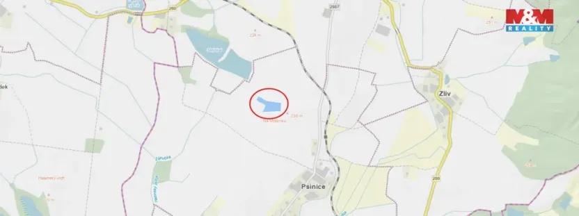 Prodej pole, Libáň, 17244 m2