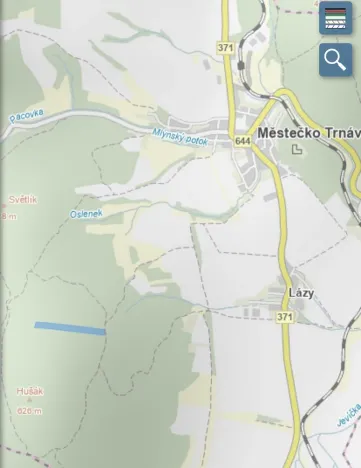 Prodej lesa, Městečko Trnávka - Lázy, 32904 m2