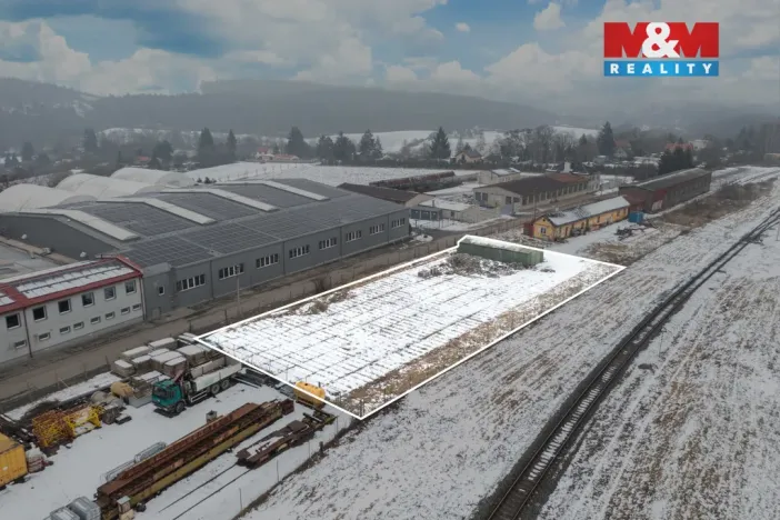 Pronájem komerčního pozemku, Chrást, 1600 m2