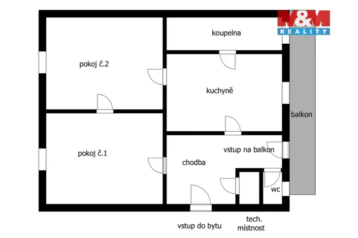 Prodej bytu 3+kk, Kutná Hora - Hlouška, Nádražní, 80 m2