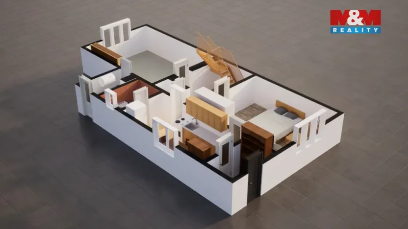 Prodej rodinného domu, Zákupy, Ke Koupališti, 123 m2