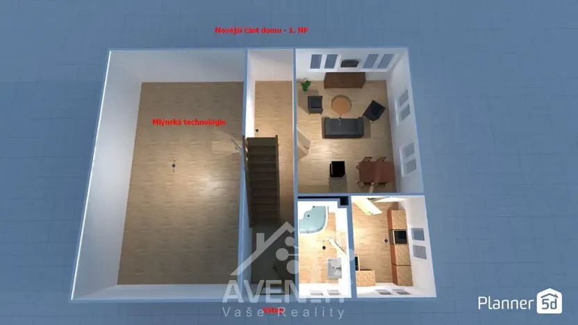 Prodej chalupy, Osečná, Českolipská, 500 m2