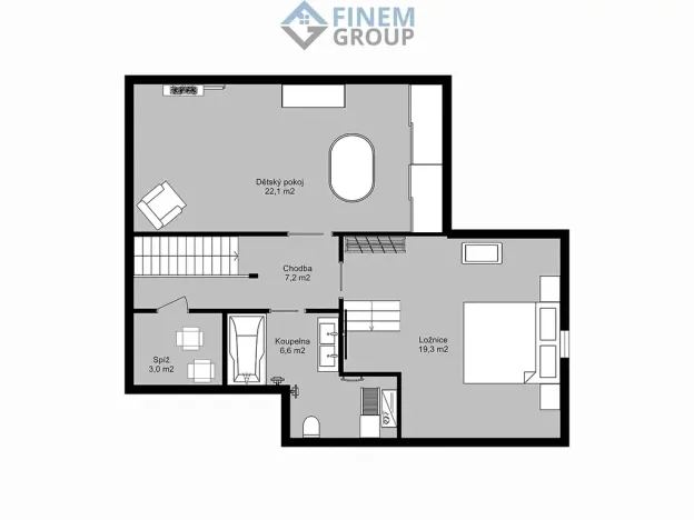 Prodej bytu 3+kk, České Budějovice, 135 m2