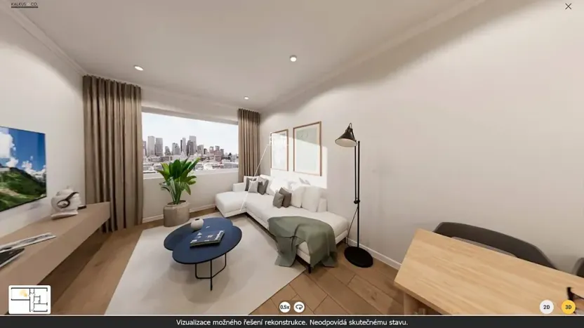 Prodej bytu 2+kk, Hradec Králové, Gagarinova, 41 m2