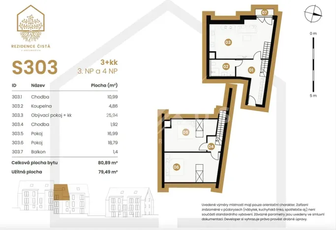 Prodej apartmánu, Černý Důl, 81 m2