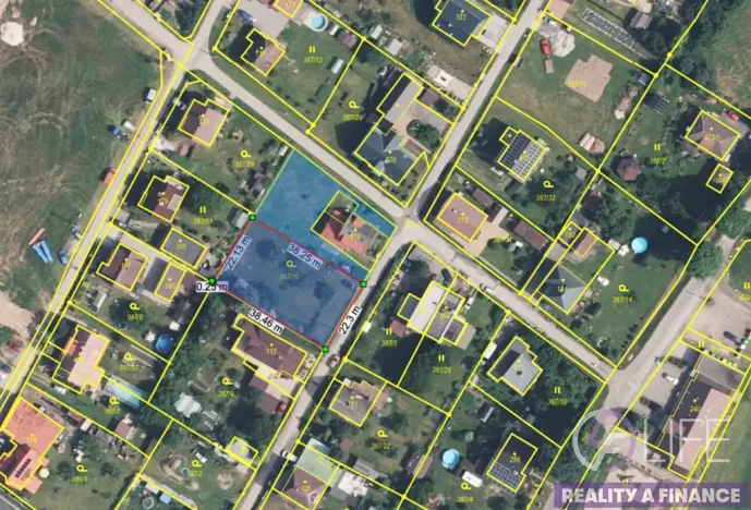 Prodej pozemku pro bydlení, Kunčice nad Labem, 850 m2