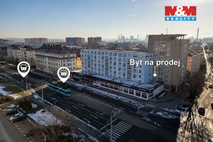 Prodej bytu 2+1, Ostrava - Moravská Ostrava, Výstavní, 53 m2