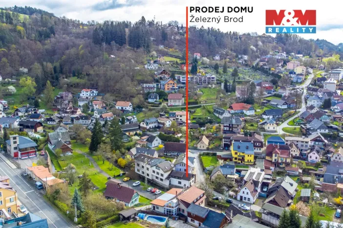 Prodej rodinného domu, Železný Brod, Jirchářská, 119 m2