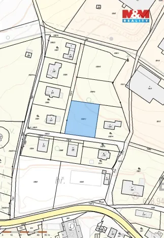 Prodej pozemku pro bydlení, Borová, 1250 m2