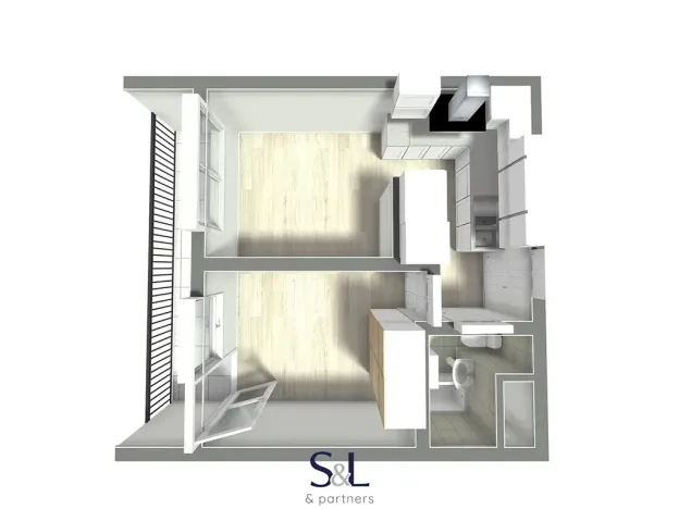 Pronájem bytu 2+kk, Josefův Důl, 31 m2