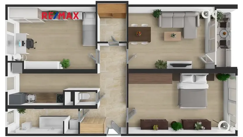 Pronájem bytu 3+1, Brandýs nad Labem-Stará Boleslav, Brázdimská, 80 m2