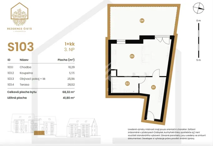 Prodej apartmánu, Černý Důl, 42 m2