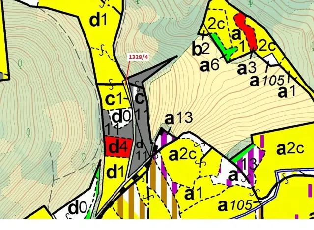 Dražba lesa, Kladky, 199 m2