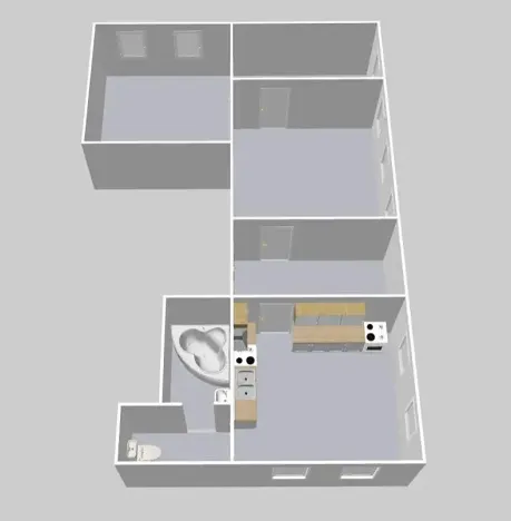 Pronájem bytu 3+1, Varnsdorf, Mostecká, 72 m2