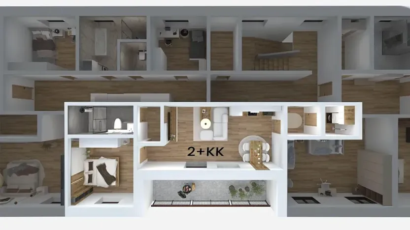 Prodej bytu 2+kk, Litvínov, Horská, 54 m2