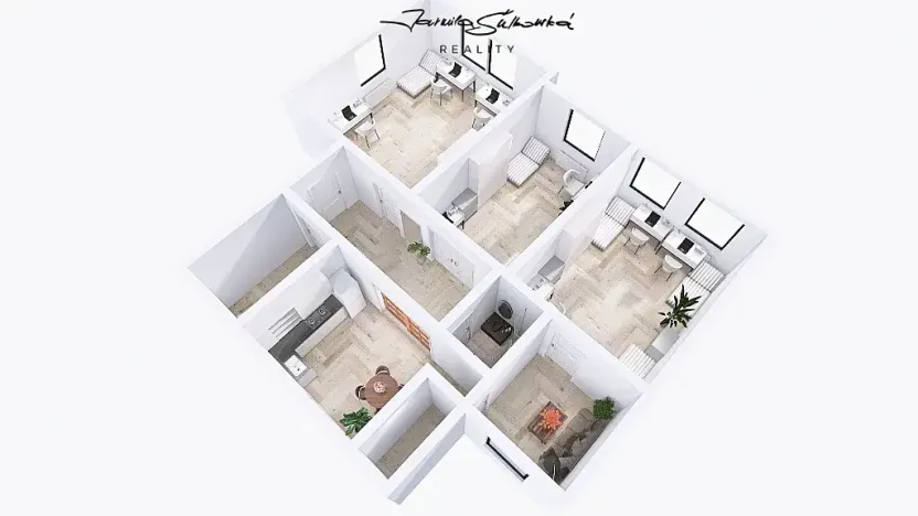 Pronájem pokoje, Olomouc, Žilinská, 108 m2